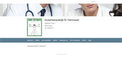 Desktop Screenshot of dokterhannosset.be